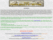 Tablet Screenshot of fw190.hobbyvista.com