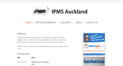 Desktop Screenshot of ipmsauckland.hobbyvista.com