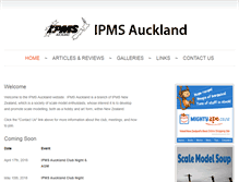 Tablet Screenshot of ipmsauckland.hobbyvista.com